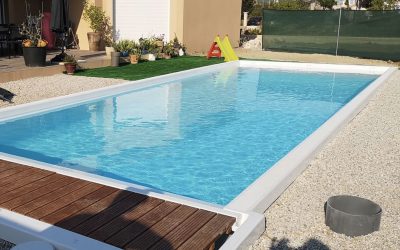 Piscine coque MALIBU avec ou sans volet